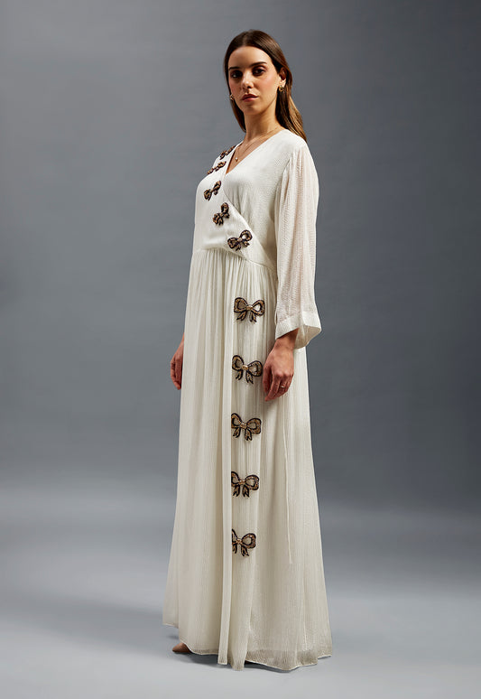 Alia Kaftan With Hand Embroidery Beaded