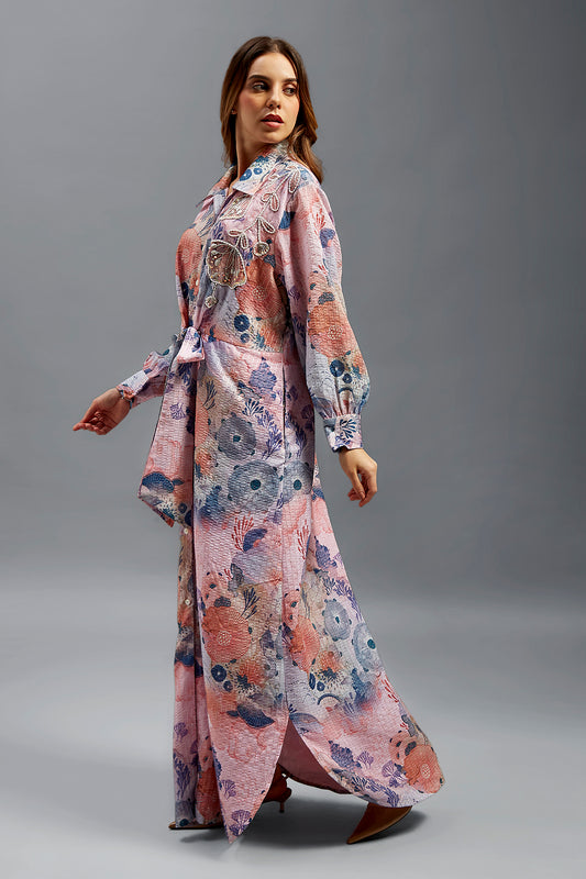 Salma Kaftan With Sequins