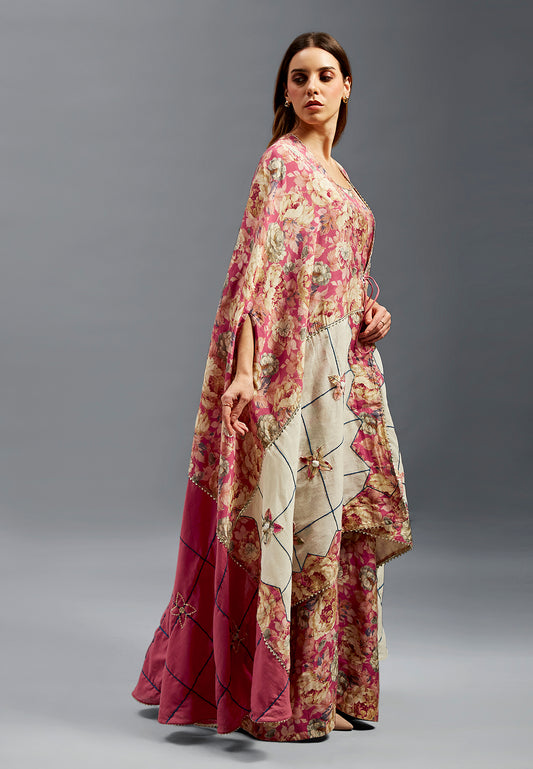 Al Yazi Kaftan With Hand Embroidery Details